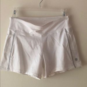 White athletic shirt shirts from athleta